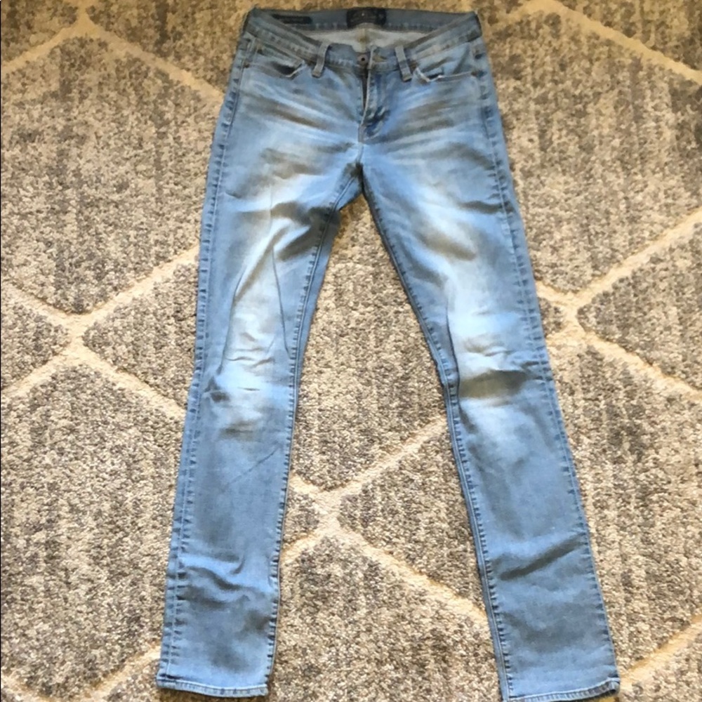 Lucky Brand Brooke straight skinny jeans